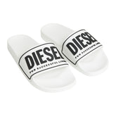 Diesel Womens SA-Mayemi CC Sandal - White/Black